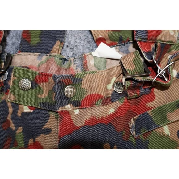 Vintage Swiss Army M70 Alpenflage Jacket & Overalls Set 46-76 Camouflage - Picture 16 of 16